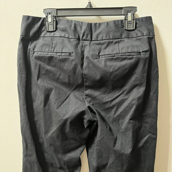 Vintage Y2K INC Women's Black Cropped Pants 4P Straight Leg Minimalist - Picture 8 of 10